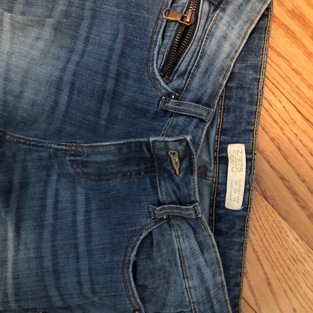 Zara mid rise denim